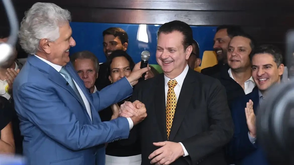 PSD oficializa Caiado como candidato ao Planalto e lança Kassab como vice