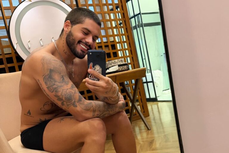 Zé Felipe é flagrado aos beijos com influenciadora após show no Rio