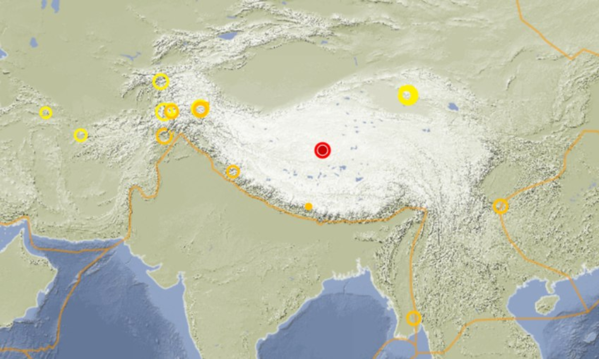 Terremoto de magnitude 5,0 atinge Tibete um dia após avalanche