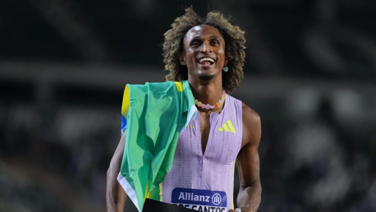 Alison dos Santos vence em Bruxelas e leva título pela 3ª vez na Liga Diamante