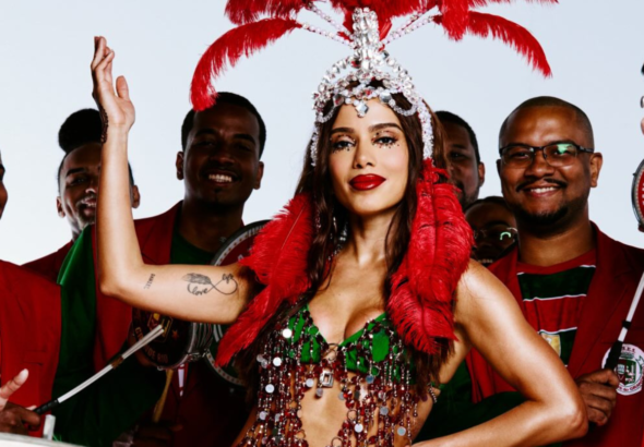 Anitta é confirmada como nova rainha de bateria da Grande Rio