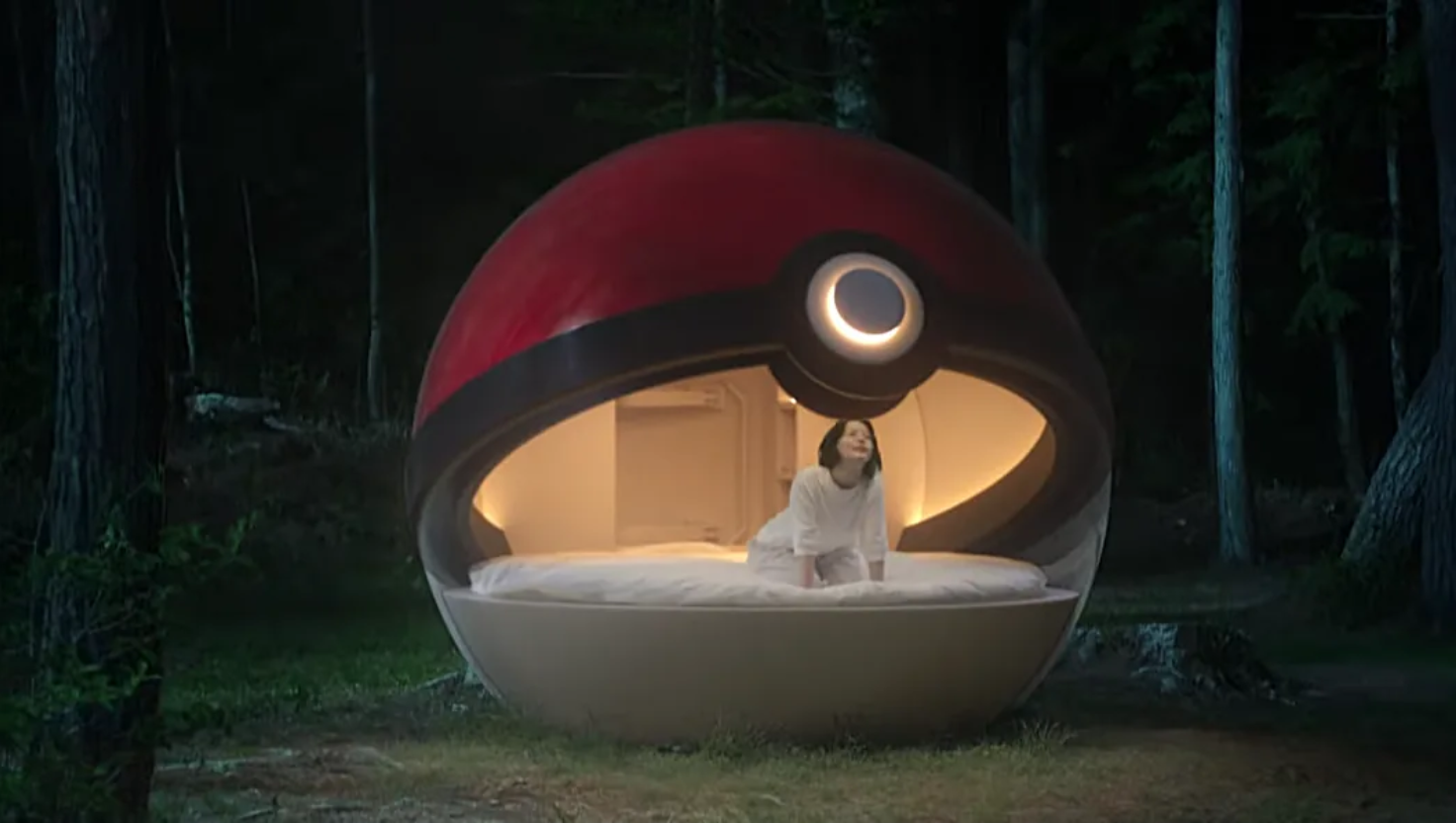 Já imaginou dormir dentro de uma Pokébola? Experiência será possível no Japão