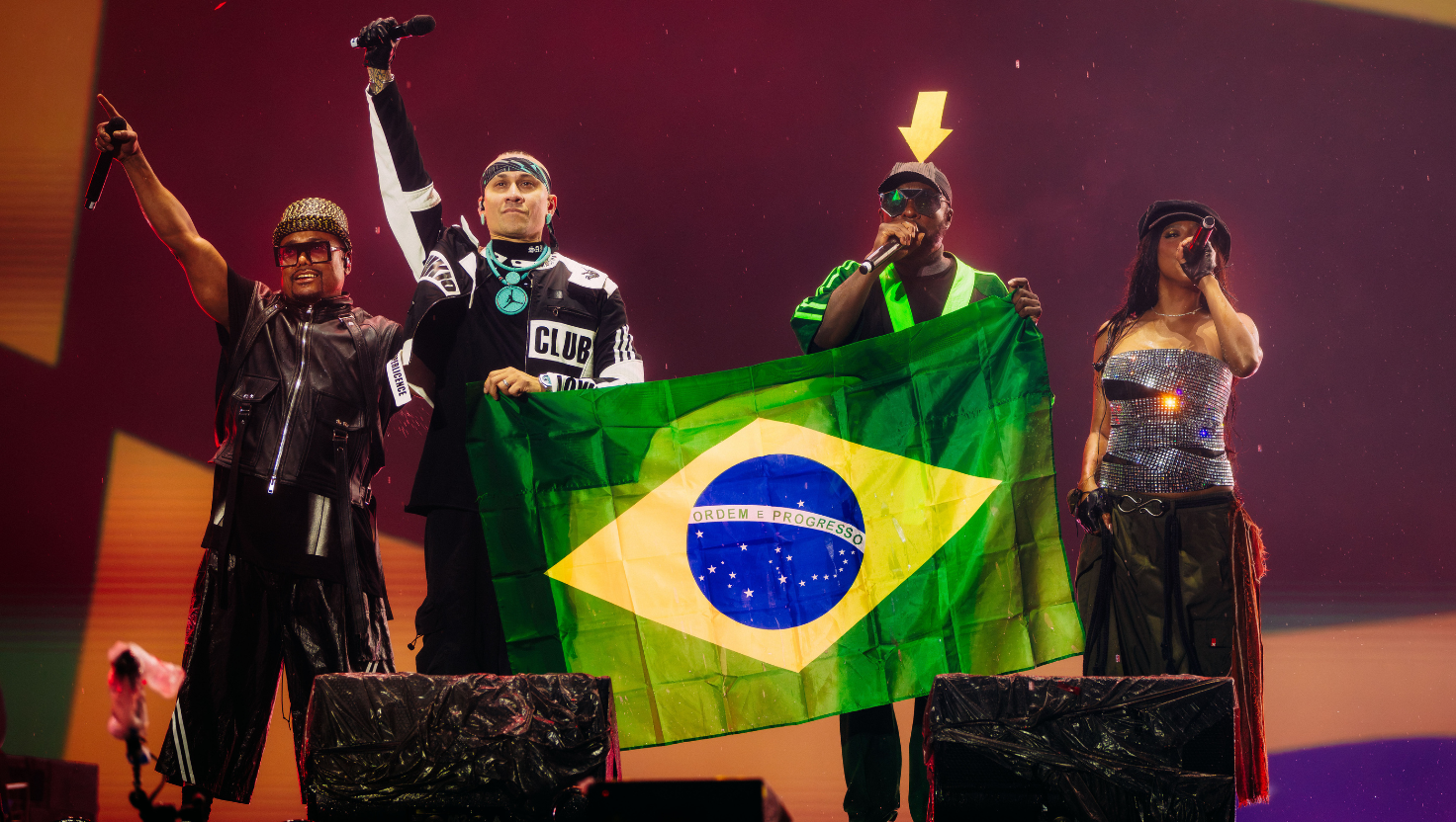Chuva não afasta público no 3º dia do Rock in Rio 2026