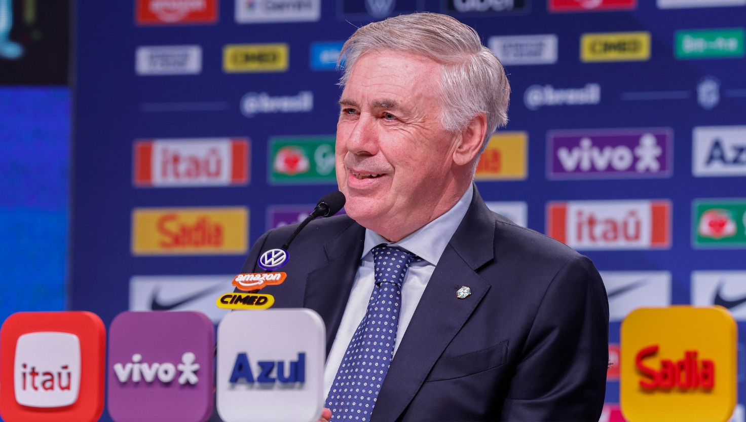 Ancelotti convoca Seleção Brasileira com quatro estreantes para amistosos de novembro