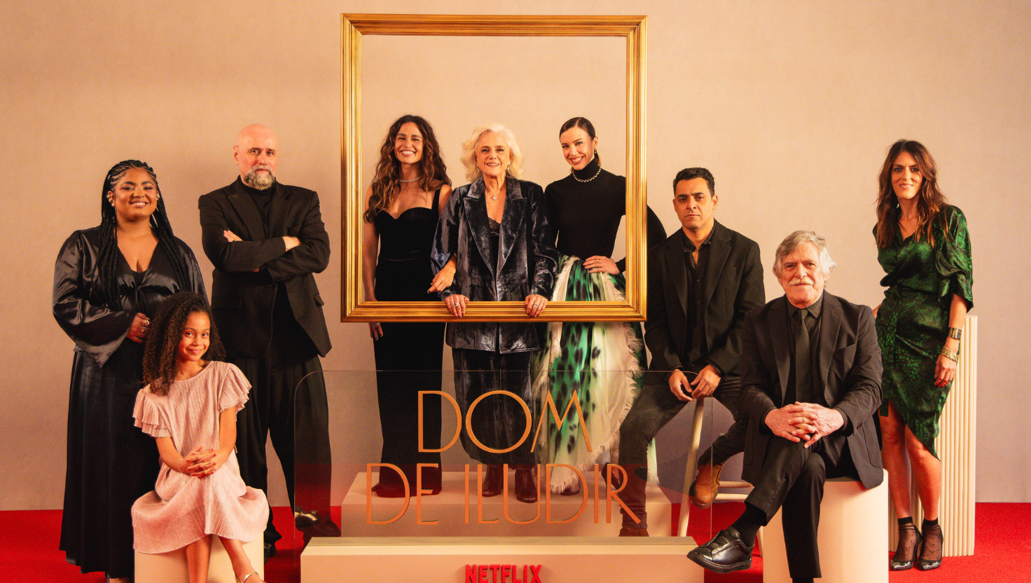 Netflix reúne elenco de ‘Dom de Iludir’ em première no Rio com show de Liniker