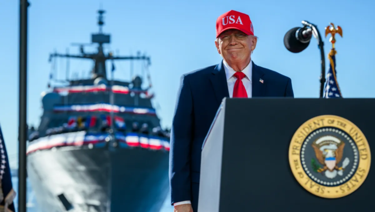 Trump sugere rebatizar oceano Atlântico ou Pacífico com seu nome