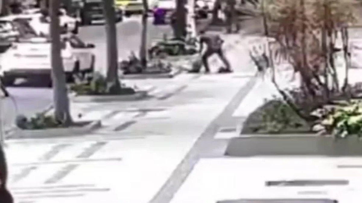 Vídeo mostra assalto a idosa de 80 anos que terminou em tiro no Leblon
